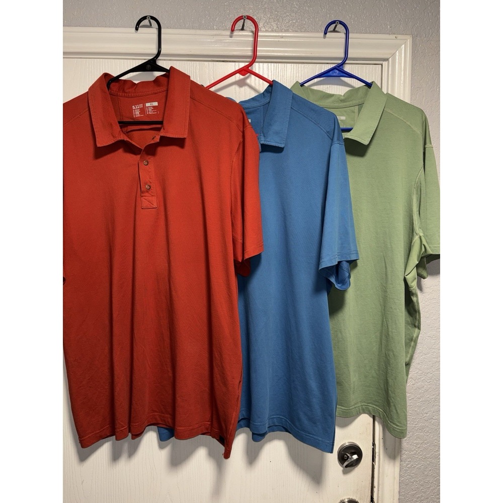 Lot Of‎ 3 511 Tactical Polo Shirts Mens XLarge Performance Tech Golf Active